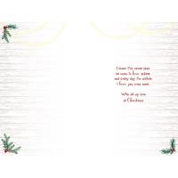 Gorgeous Fiancée Me to You Bear Christmas Card Extra Image 1 Preview